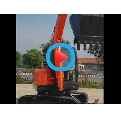 鲁宇95型挖掘机使用视频