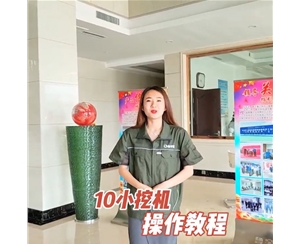 10小挖机操作教程